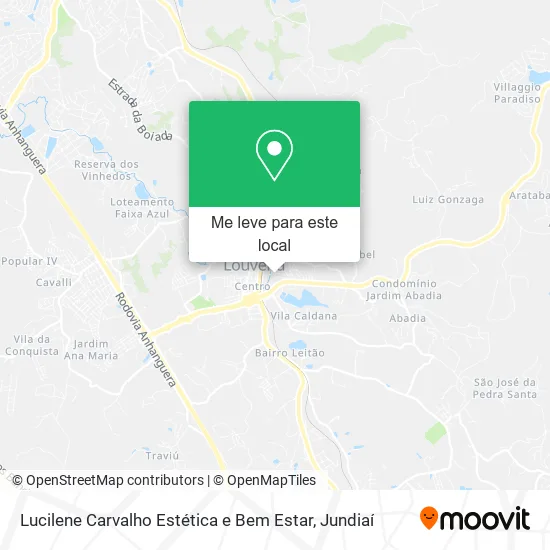 Lucilene Carvalho Estética e Bem Estar mapa