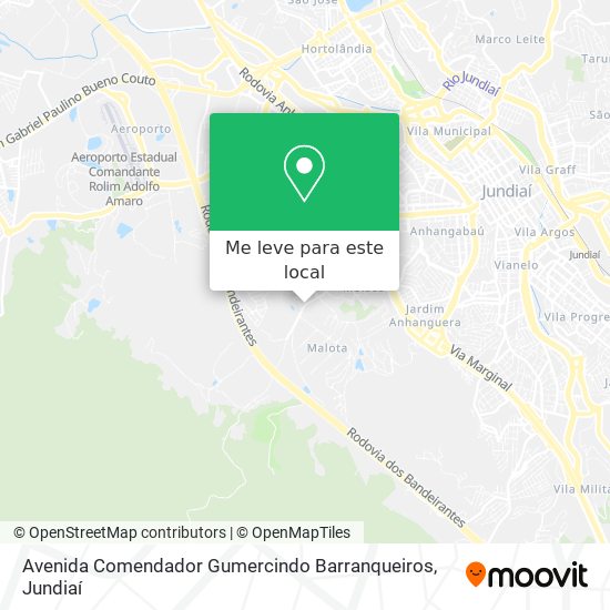 Avenida Comendador Gumercindo Barranqueiros mapa