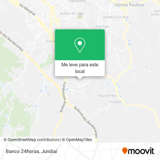 Banco 24horas mapa