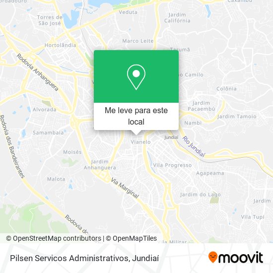 Pilsen Servicos Administrativos mapa