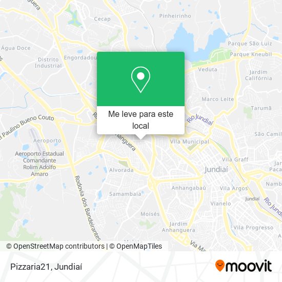 Pizzaria21 mapa