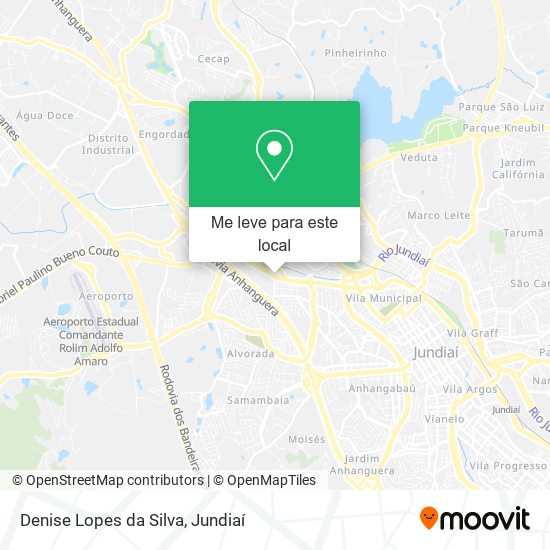 Denise Lopes da Silva mapa