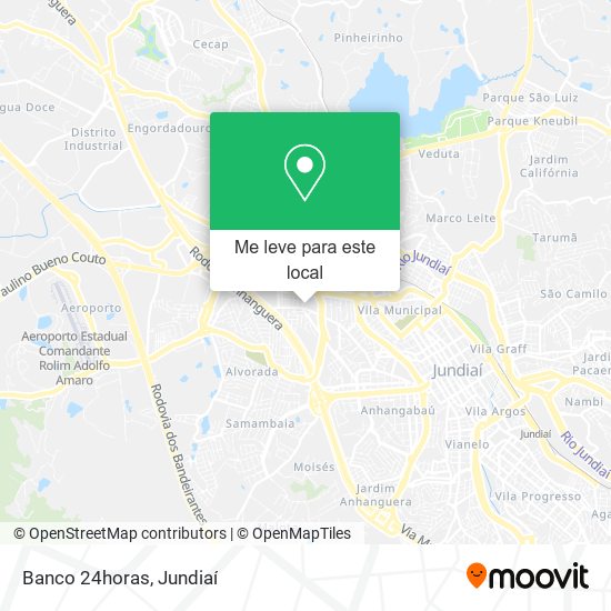 Banco 24horas mapa