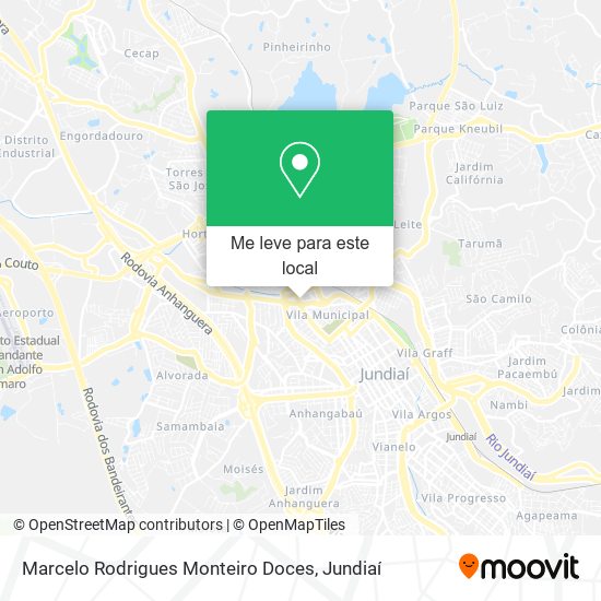 Marcelo Rodrigues Monteiro Doces mapa