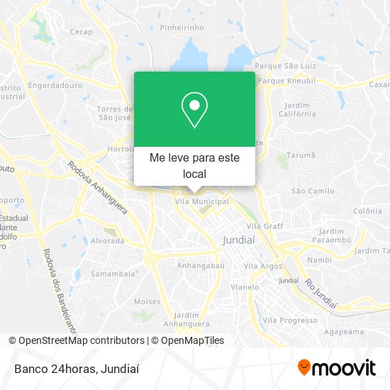 Banco 24horas mapa