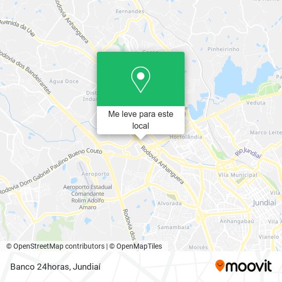 Banco 24horas mapa