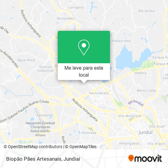 Biopão Pães Artesanais mapa