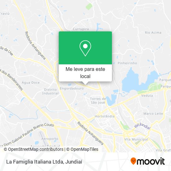 La Famiglia Italiana Ltda mapa