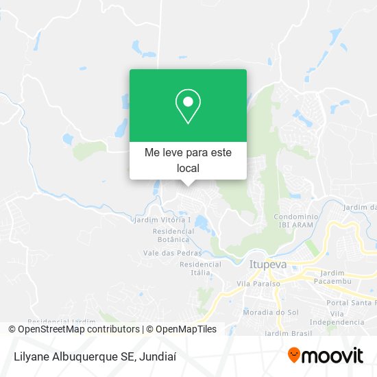 Lilyane Albuquerque SE mapa