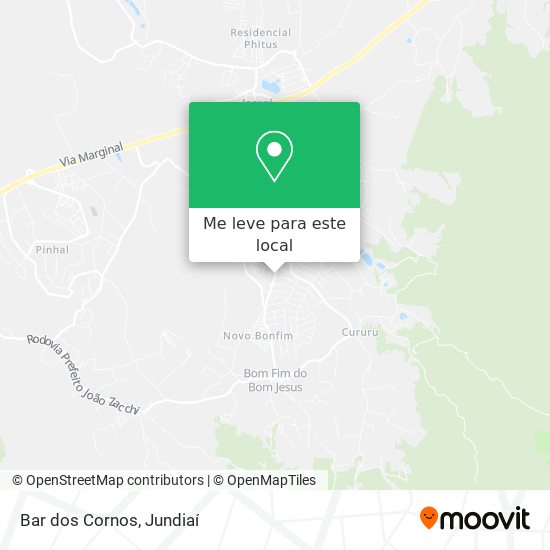 Bar dos Cornos mapa