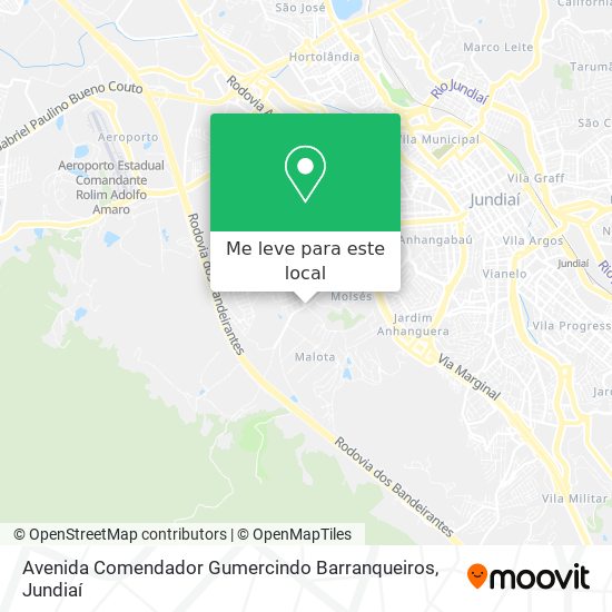 Avenida Comendador Gumercindo Barranqueiros mapa