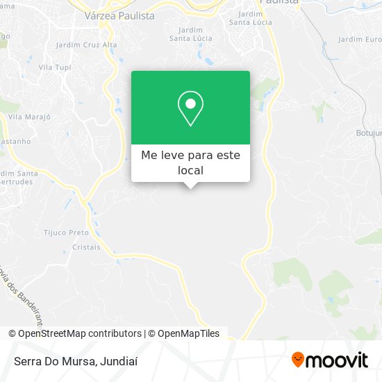 Serra Do Mursa mapa