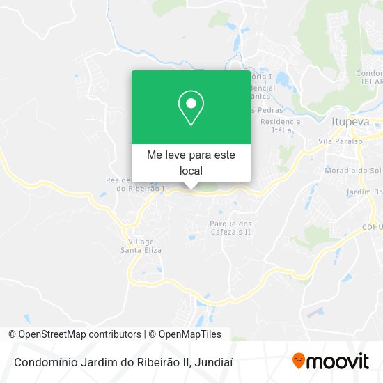 Condomínio Jardim do Ribeirão II mapa