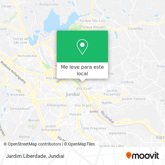 Jardim Liberdade mapa