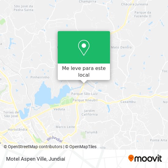 Motel Aspen Ville mapa