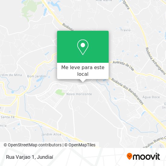 Rua Varjao 1 mapa