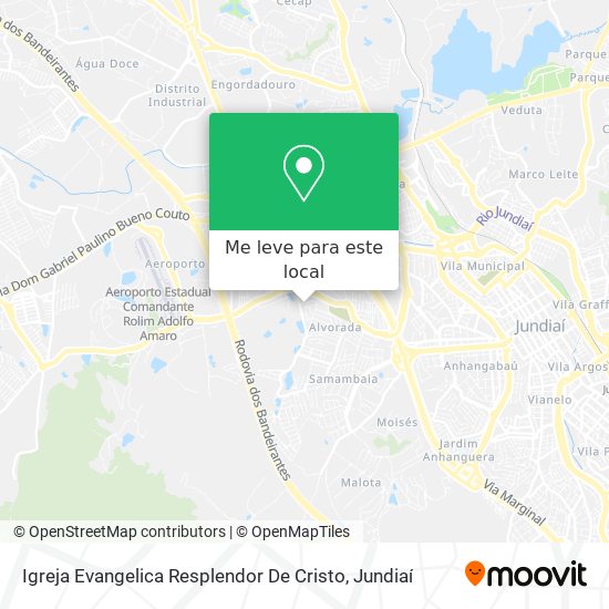 Igreja Evangelica Resplendor De Cristo mapa