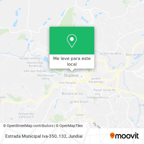 Estrada Municipal Iva-350, 132 mapa