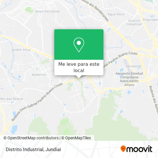 Distrito Industrial mapa