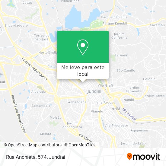 Rua Anchieta, 574 mapa