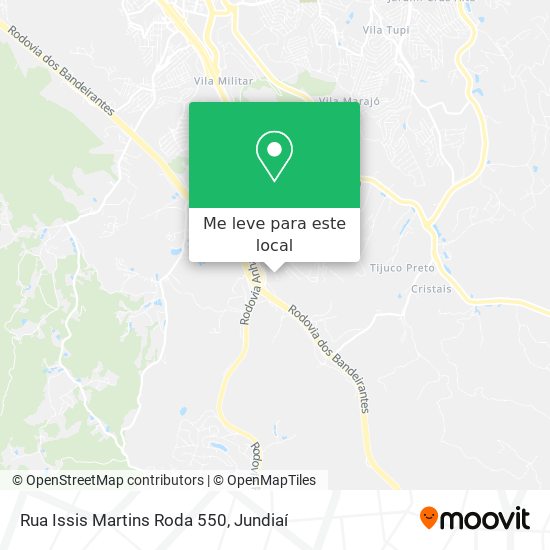 Rua Issis Martins Roda 550 mapa