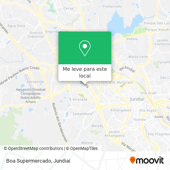 Boa Supermercado mapa
