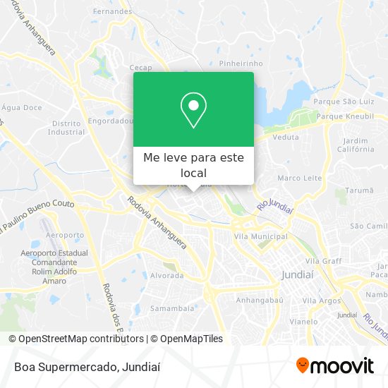 Boa Supermercado mapa