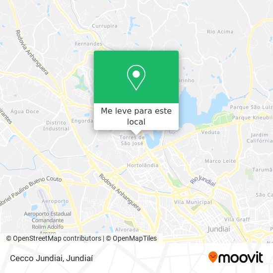 Cecco Jundiai mapa