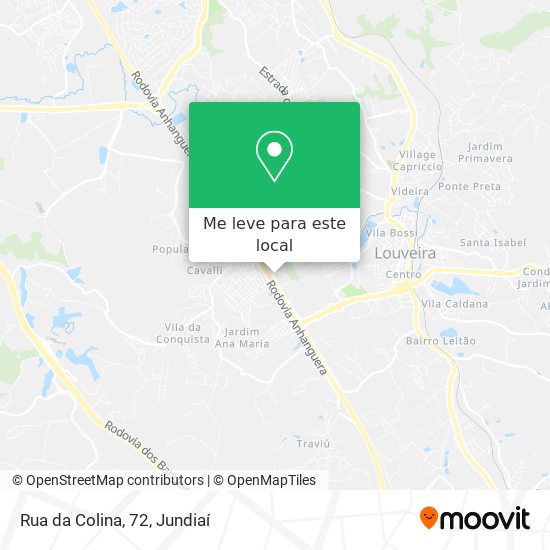 Rua da Colina, 72 mapa