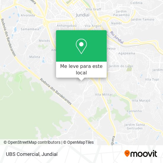 UBS Comercial mapa