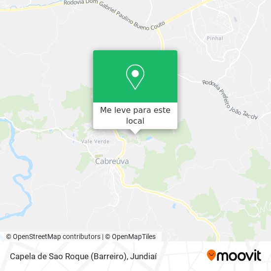 Capela de Sao Roque (Barreiro) mapa