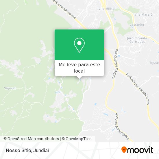 Nosso Sítio mapa