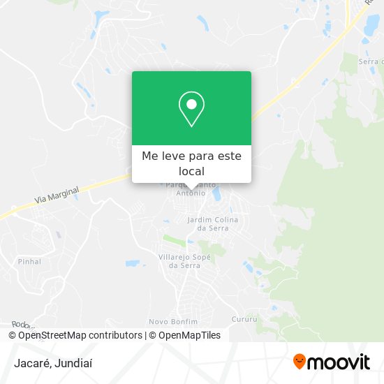 Jacaré mapa