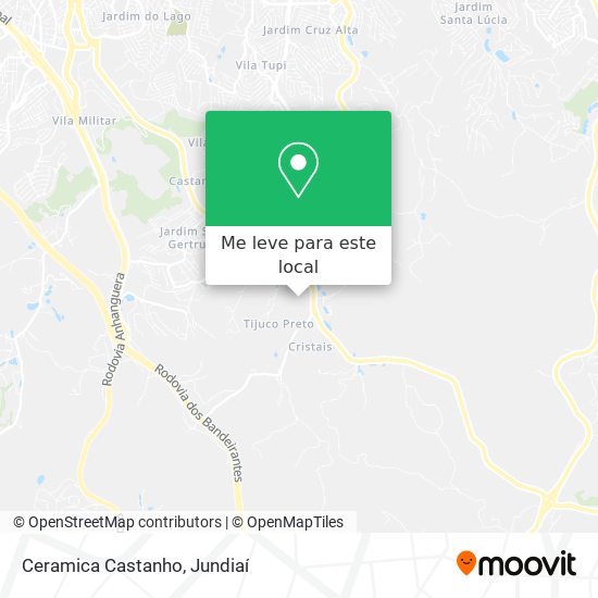 Ceramica Castanho mapa