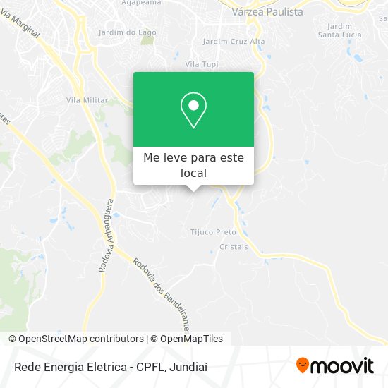Rede Energia Eletrica - CPFL mapa