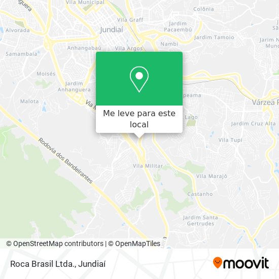 Roca Brasil Ltda. mapa