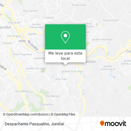 Despachante Pasqualino mapa