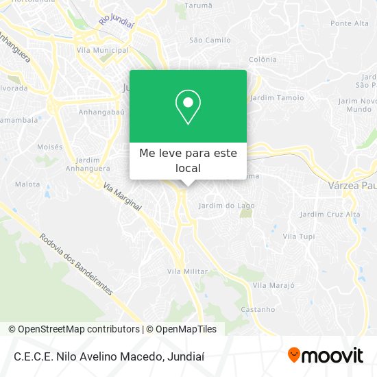 C.E.C.E. Nilo Avelino Macedo mapa
