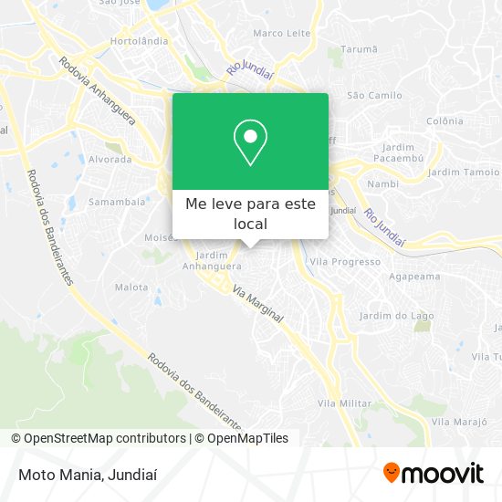 Moto Mania mapa