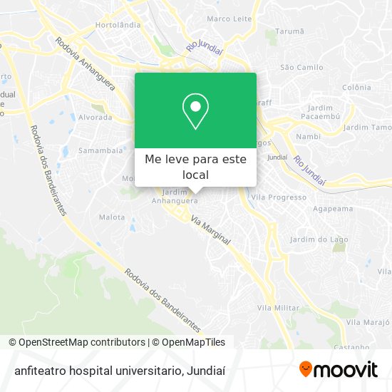 anfiteatro hospital universitario mapa