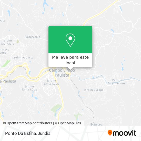 Ponto Da Esfiha mapa