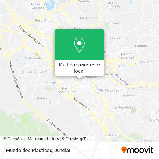 Mundo dos Plásticos mapa