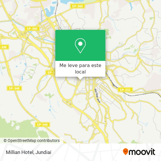 Millian Hotel mapa