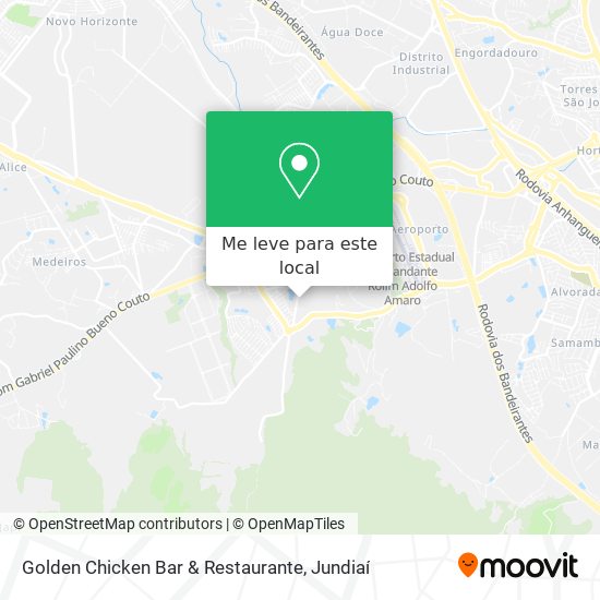 Golden Chicken Bar & Restaurante mapa