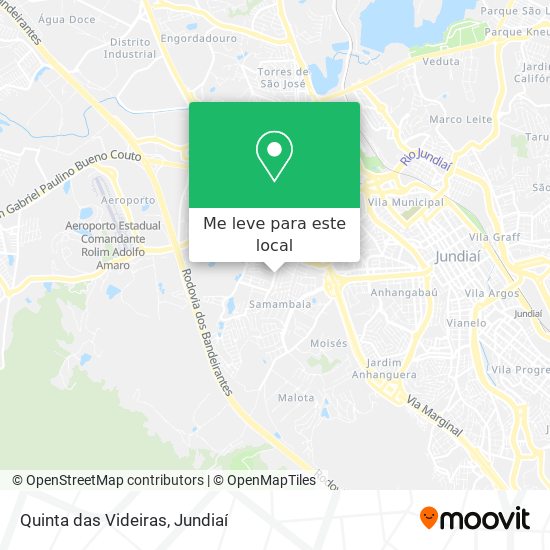 Quinta das Videiras mapa