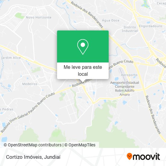 Cortizo Imóveis mapa