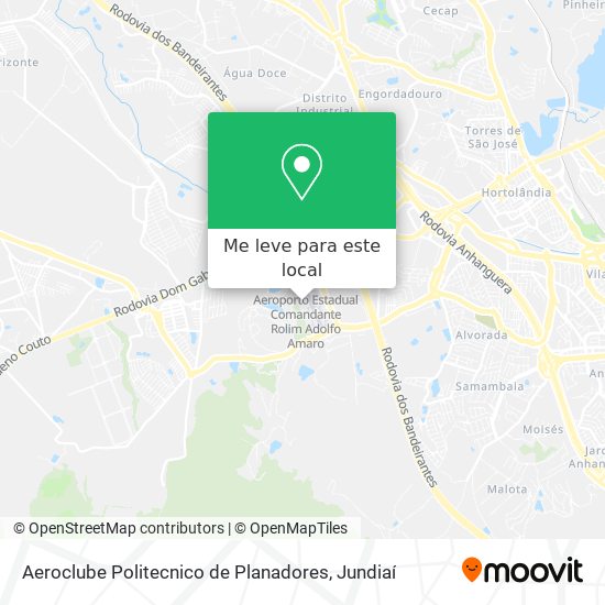 Aeroclube Politecnico de Planadores mapa