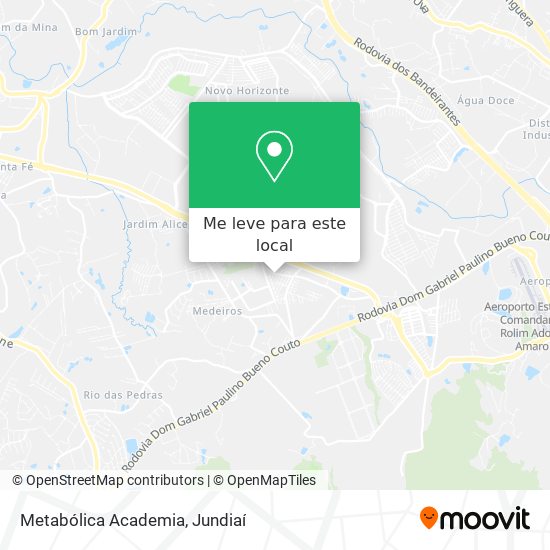 Metabólica Academia mapa