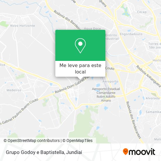 Grupo Godoy e Baptistella mapa