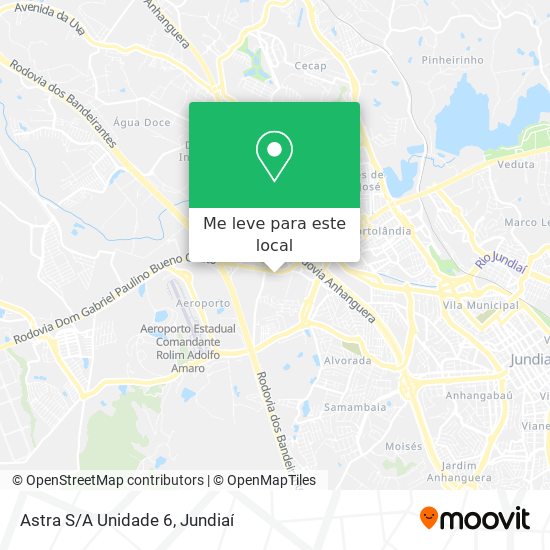 Astra S/A Unidade 6 mapa